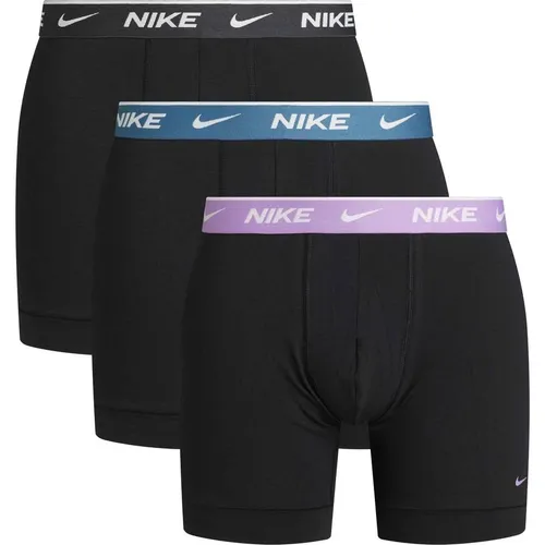 Nike Boxer Shorts 3er-Pack - Schwarz/Blau/Lila