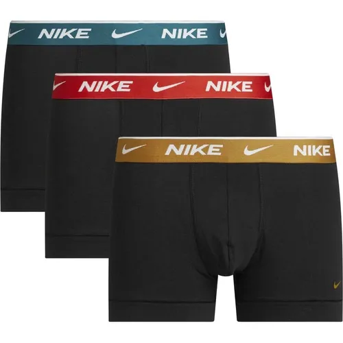 Nike Boxershorts 3er-Pack - Schwarz/Rot/Gold/Blau