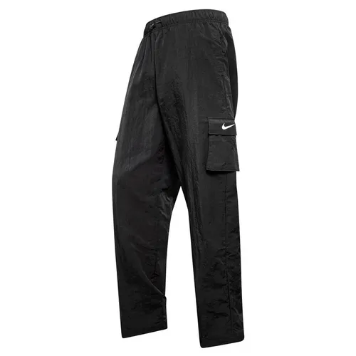 Nike Cargo Pants NSW Essential Woven - Schwarz/Weiß Damen