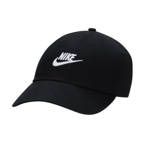 Nike Club unstrukturierte Futura Wash-Cap - Schwarz