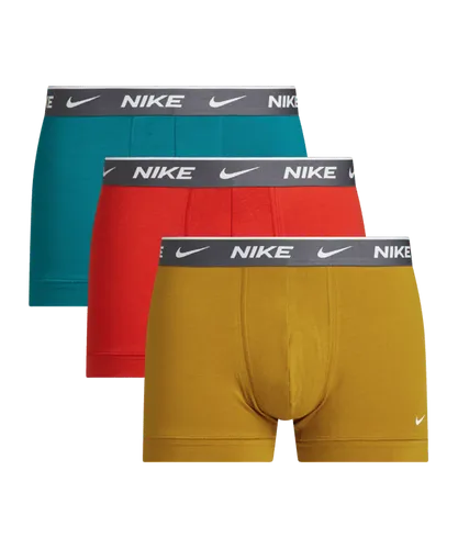 Nike Cotton Trunk Boxershort 3er Pack Gelb FGOT