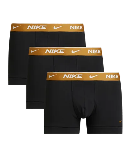 Nike Cotton Trunk Boxershort 3er Pack Schwarz FHX0