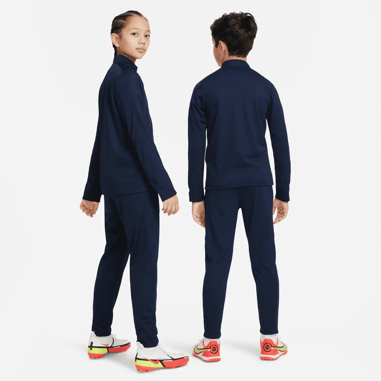 Nike Dri-FIT Academy23 Fußball-Trainingsanzug für Kinder - Blau