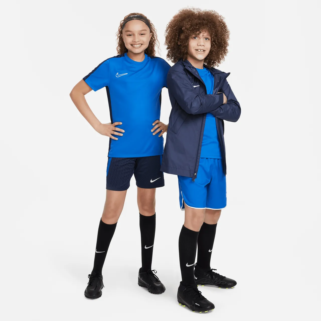 Nike Dri-FIT Academy23 Kinder-Fußballoberteil - Blau
