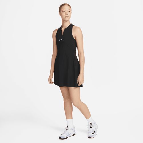 Nike Dri-FIT Advantage Damen-Tenniskleid - Schwarz