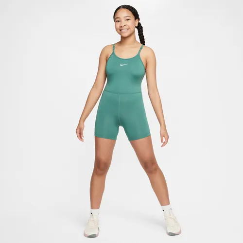 Nike Dri-FIT One Ganzkörpertrikot für ältere Kinder (Mädchen) - Grün
