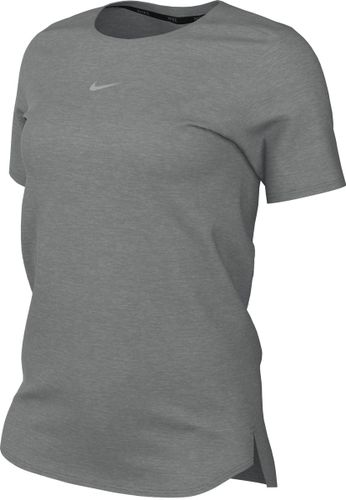 Nike Dri-Fit UV One Luxe Standard Fit Top T-Shirt Damen grau