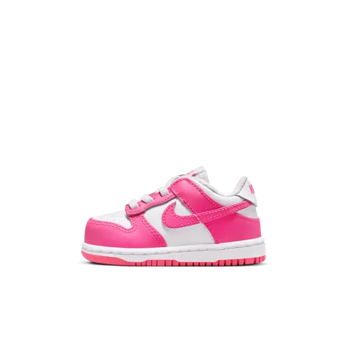 Nike Dunk Low Schuh für Babys und Kleinkinder - Weiß