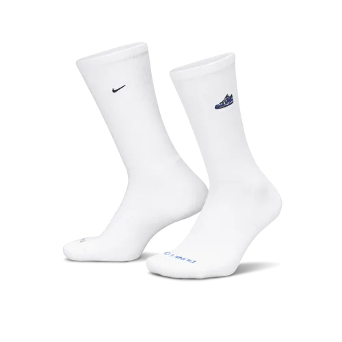 Nike Everyday Plus Cushioned Crew-Socken (1 Paar) - Weiß