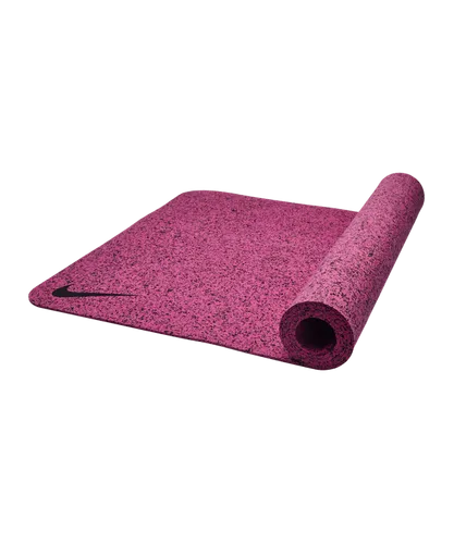 Nike Flow Yogamatte 4mm Pink Schwarz F635