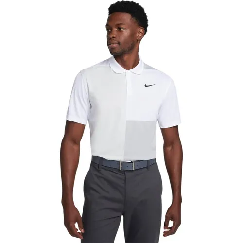 Nike Golf Polo Victory Color Block weiß