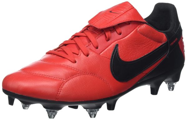 Nike Herren The Premier 3 SG-PRO Anti-Clog Traction Soccer Shoe, University Red/Black,