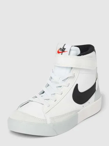 Nike High-Top-Sneaker mit Label-Details Modell 'BLAZER' in Weiss