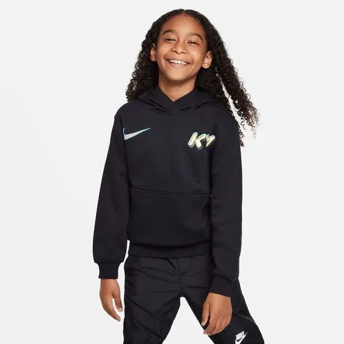 Nike Hoodie NSW Club Fleece Mbappé Personal Edition - Schwarz Kinder