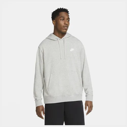 Nike Hoodie NSW Club - Grau/Silber/Weiß