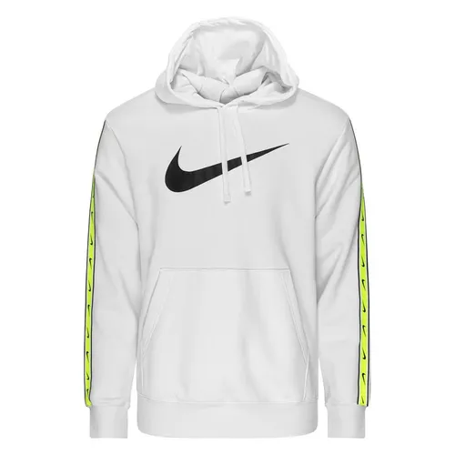 Nike Hoodie NSW Repeat Fleece - Weiß/Schwarz/Grün