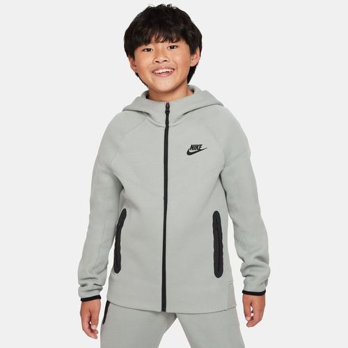 Nike Hoodie NSW Tech Fleece 2023 - Grün/Schwarz Kinder