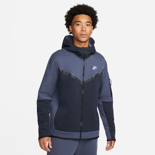 Nike Hoodie NSW Tech Fleece FZ - Blau/Grau