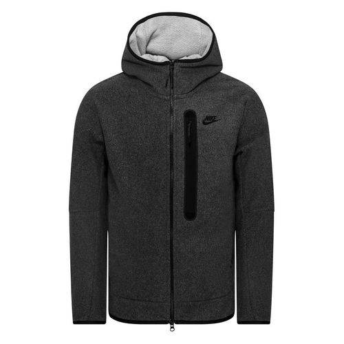 Nike Hoodie NSW Tech Fleece Winterized FZ - Grau/Schwarz