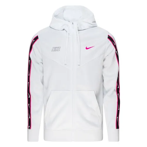 Nike Hoodie Sportswear NSW Repeat - Weiß/Pink