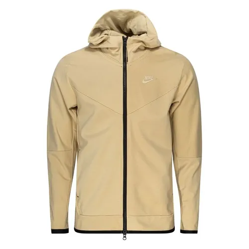Nike Hoodie Tech Fleece Essentials Full Zip Lightweight - Gelb/Schwarz