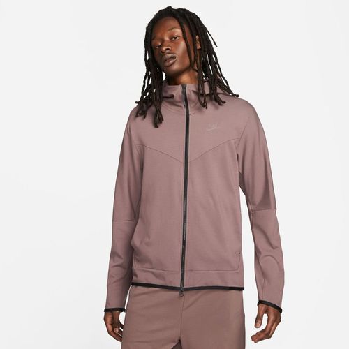 Nike Hoodie Tech Fleece Essentials Full Zip Lightweight - Plum