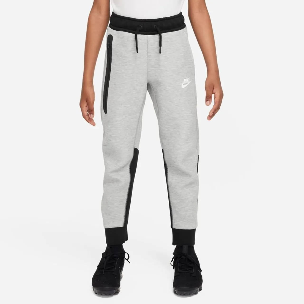 Nike Jogginghose NSW Tech Fleece 24 - Grau/Schwarz/Weiß Kinder