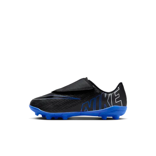 Nike Jr. Mercurial Vapor 15 Club Low-Top-Fußballschuh für verschiedene Böden für jüngere Kinder - Schwarz