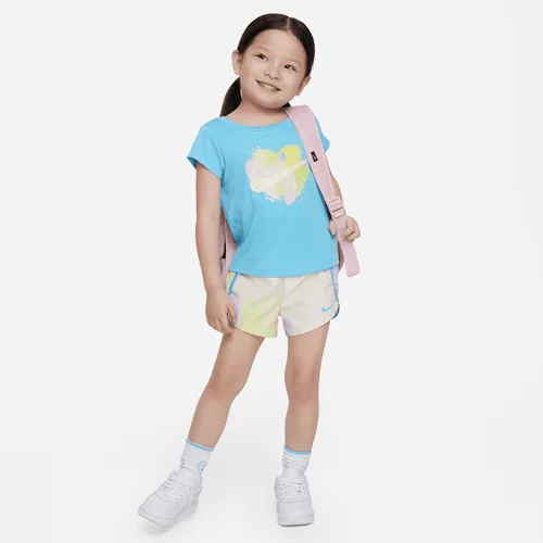 Nike "Just DIY It" Dri-FIT Sprinter Set zweiteiliges Dri-FIT-Set für Kleinkinder - Weiß