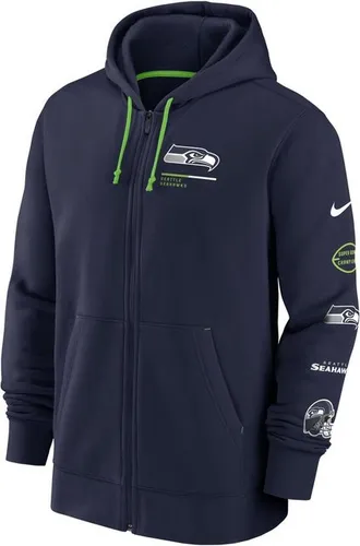 Nike Kapuzensweatshirt SEATTLE SEAHAWKS NIKE LEGACY FZ HOODIE NFL