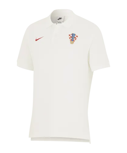 Nike Kroatien Premtach Shirt EM 2024 Weiss Rot  F100