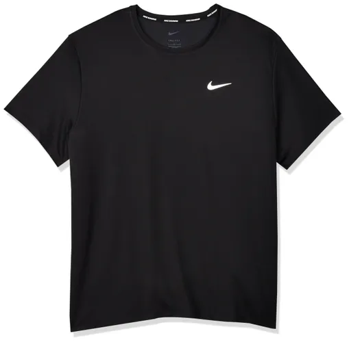 Nike Miler T-Shirt Black/Reflective Silv L