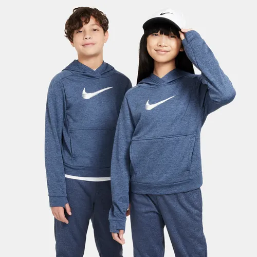 Nike Multi+ Therma-FIT-Hoodie für ältere Kinder - Blau