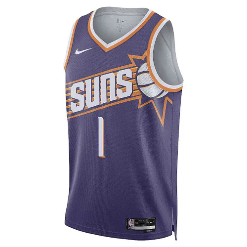 Nike NBA Phoenix Suns Dri-fit Icon Swingman Jersey Devin Booker, New Orchid/(booker Devin) S