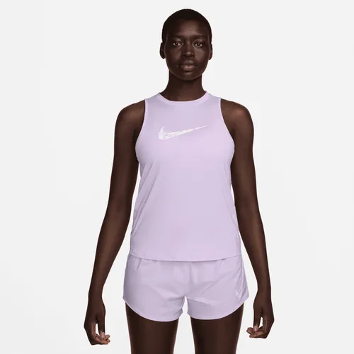 Nike One Lauf-Tanktop mit Grafik für Damen - Lila
