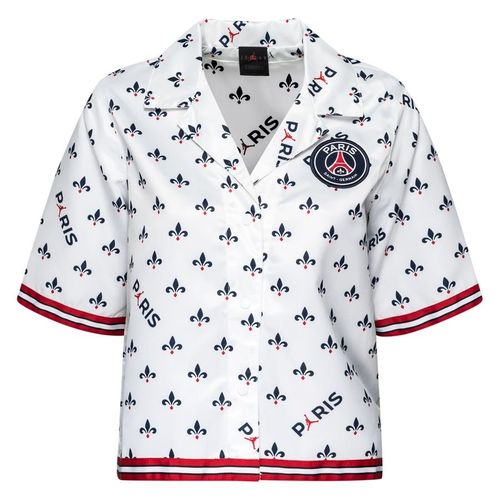 Nike Paris Saint-Germain AOP Shirt Jordan x PSG - Weiß Damen