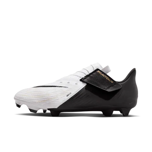 Nike Phantom GX 2 Academy EasyOn MG Low-Top-Fußballschuh für weichen Rasen - Weiß