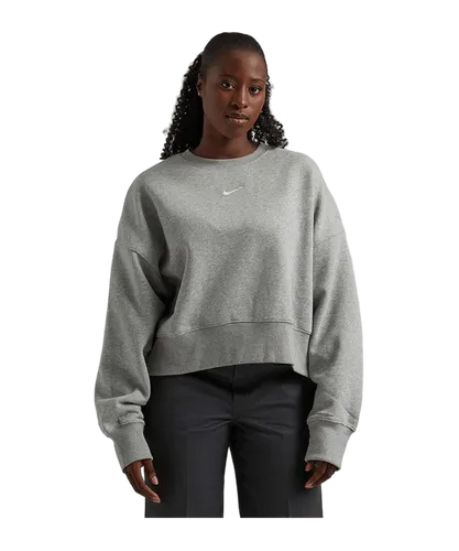Nike Phoenix Fleece OS Sweatshirt Damen Grau F063