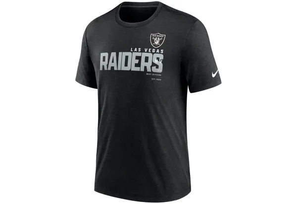 Nike Print-Shirt TriBlend NFL Team Las Vegas Raiders