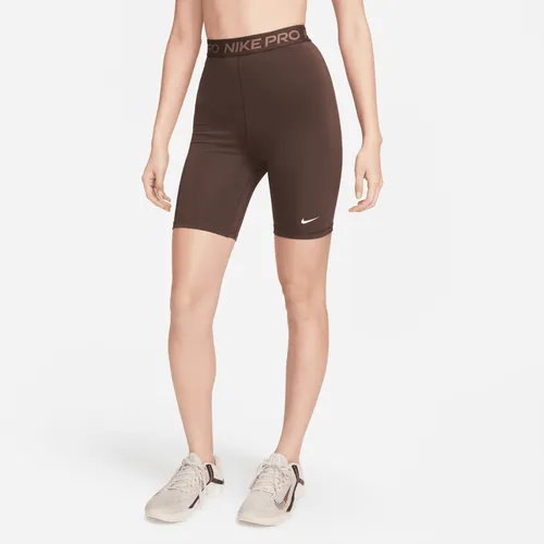 Nike Pro 365 Damen-Leggings mit hohem Taillenbund (ca. 18 cm) - Braun