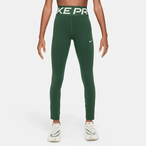 Nike Pro Dri-FIT Leggings für Mädchen - Grün