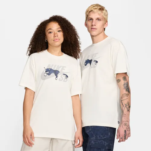 Nike SB Skate-T-Shirt - Weiß