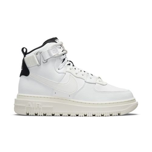 Nike Sneaker Air Force 1 High Utility 2.0 - Weiß/Weiß/Schwarz Damen