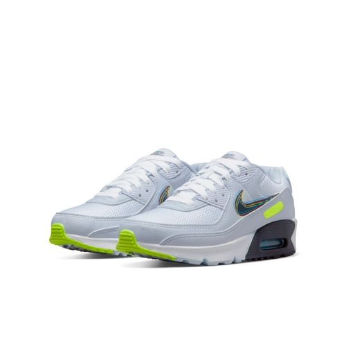 Nike Sneaker Air Max 90 - Weiß/Blau/Neon Kinder