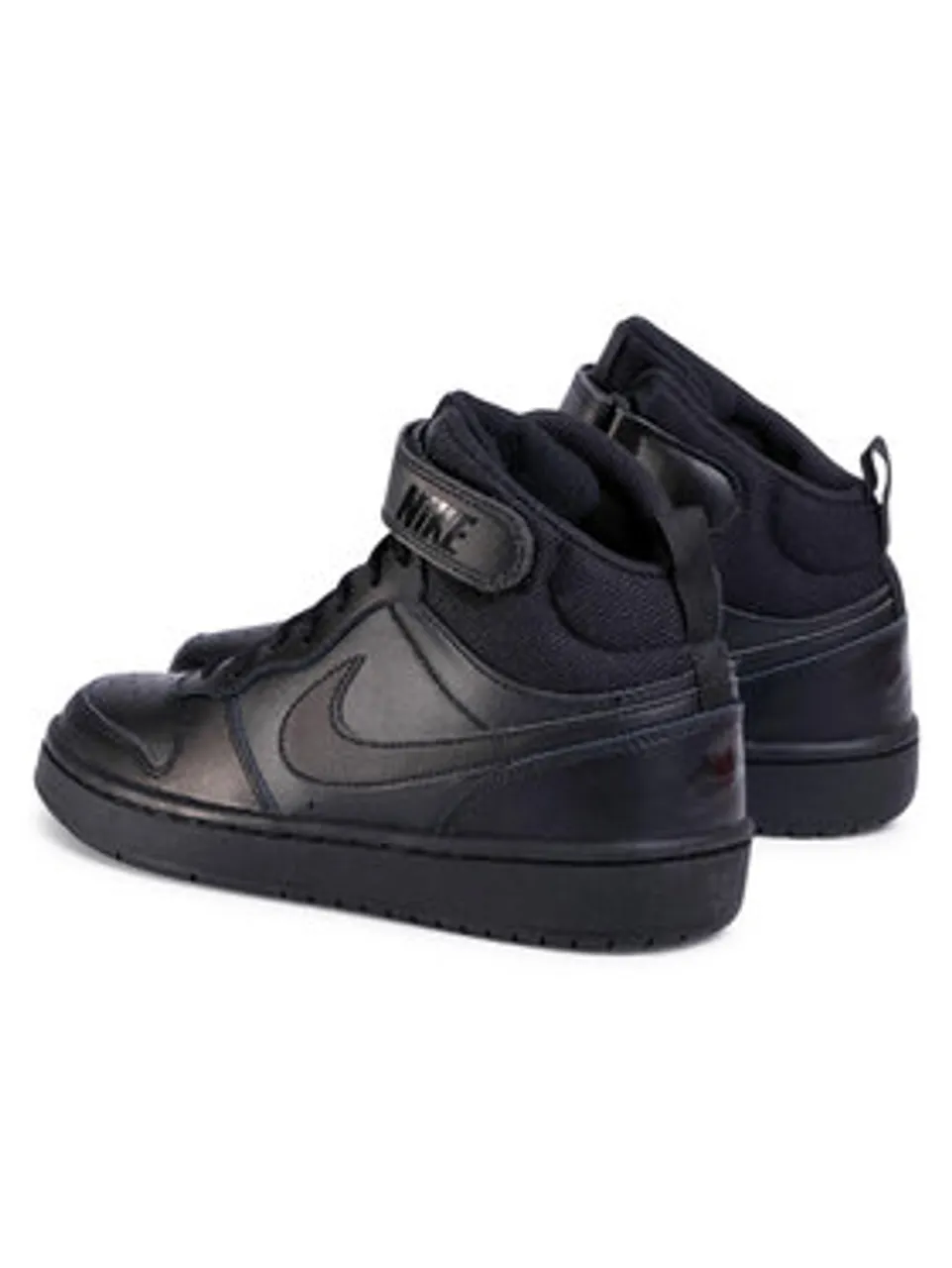 Nike Sneakers Court Borough Mid 2 (GS) CD7782 001 Schwarz