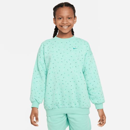 Nike Sportswear Club Fleece extragroßes Sweatshirt für ältere Kinder (Mädchen) - Grün