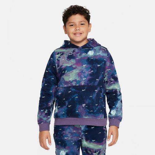 Nike Sportswear Club Fleece Hoodie für ältere Kinder (Jungen) (erweiterte Größe) - Blau