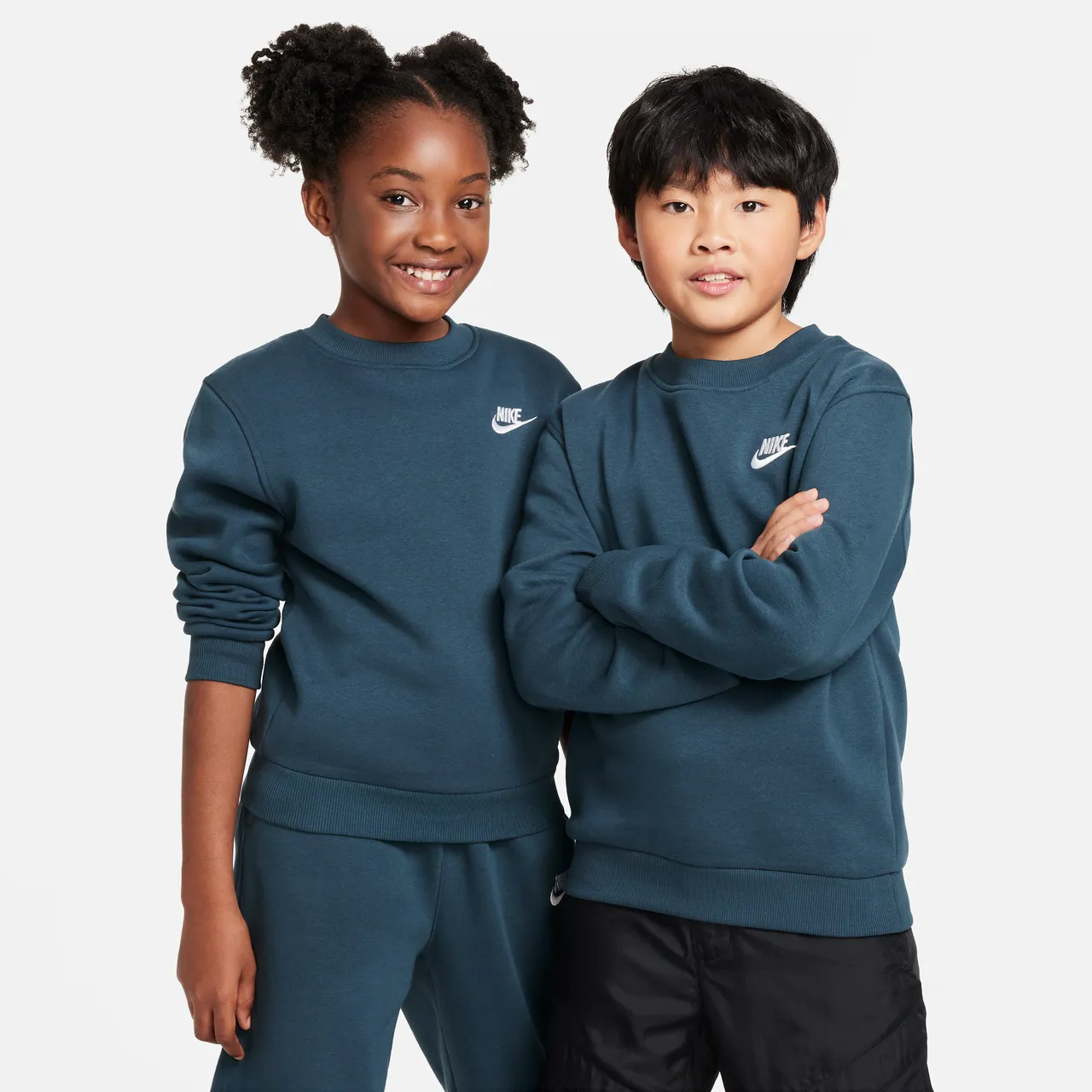 Nike Sportswear Club Fleece Sweatshirt für ältere Kinder - Grün