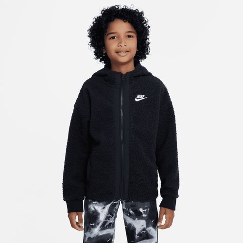 Nike Sportswear Club Fleece Winter-Hoodie mit durchgehendem Reißverschluss für ältere Kinder (Jungen) - Schwarz