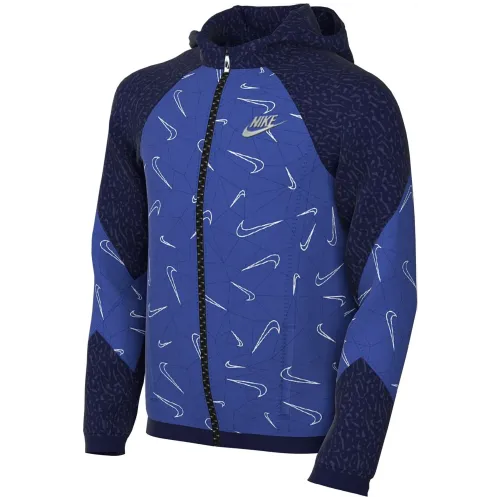 Nike Sportswear Club Winterized Full-Zip Jungen blau